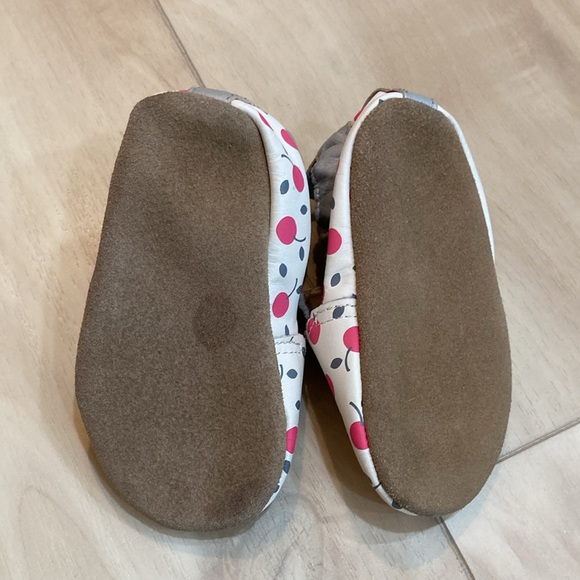 Robeez Cherry Pie Sorbet leather shoes - Picture 8 of 12